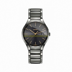 Rado Watches : R27239152 Black Dial Fixed Band Men Watch