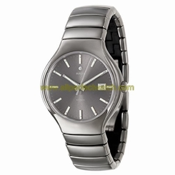 Rado Watches : R27351112 Automatic Gray Dial Platinum Tone Ceramic Men Watch