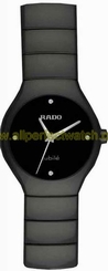 Rado Watches : R27655712 Quartz Black Ceramic Black Dial Black Ceramic Band Women Watch