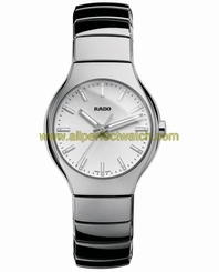 Rado Watches : R27656122 Quartz Platinum Tone Ceramic Women Watch