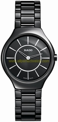 Rado Watches : R27742162 Quartz Analog Black Ceramic Women Watch