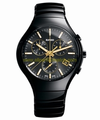 Rado Watches : R27814172 Quartz Chronograph Date Black Ceramic Men Watch