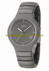 Rado Watches : R27898102 Quartz Date Gray Ceramic Men Watch
