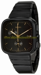Rado Watches : R28389162 Quartz Chronograph Date Black Ceramic Men Watch