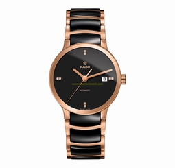 Rado Watches : R30036712 Black Dial Fixed Band Men Watch