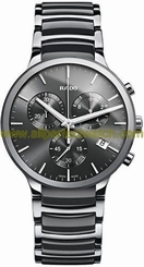 Rado Watches : R30122122 Quartz Chronograph Date Stainless Steel and Ceramic Men Watch