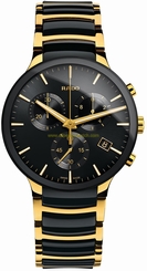 Rado Watches : R30134162 Quartz Chronograph Date Stainless Steel and Ceramic Men Watch