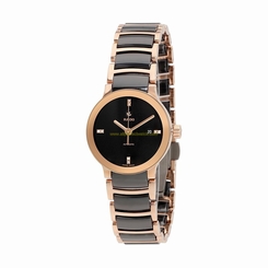 Rado Watches : R30183712 Black Dial Fixed Band Women Watch