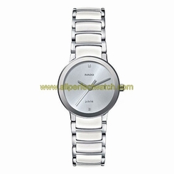 Rado Watches : R30928722 Quartz Diamonds Dial Ceramic and Stainless Steel Women Watch