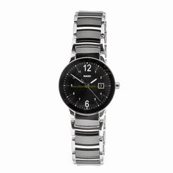 Rado Watches : R30935152 Black Dial Ceramic Men Watch