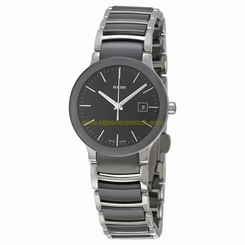 Rado Watches : R30935162 Quartz Analog Date Stainless Steel and Ceramic Women Watch