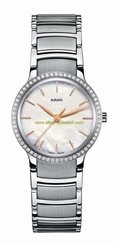 Rado Watches : R30936913 Quartz Mother of Pearl Dial Diamond Bezel Stainless Steel Women Watch