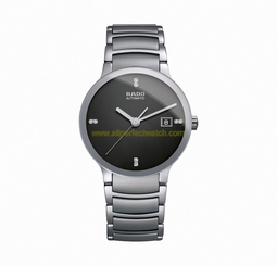 Rado Watches : R30939703 Automatic Black Diamond Dial Stainless Steel Men Watch