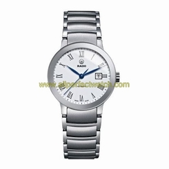 Rado Watches : R30940013 Automatic Roman Date White Dial Stainless Steel Women Watch