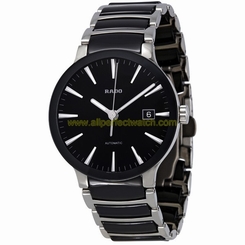 Rado Watches : R30941152 Automatic Analog Date Stainless Steel and Black Ceramic Men Watch