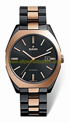 Rado Watches : R31560152 Automatic Black Dial Ceramic Date Men Watch