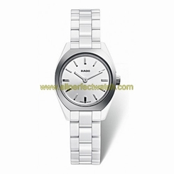 Rado Watches : R31989107 Quartz White Ceramic Date Women Watch