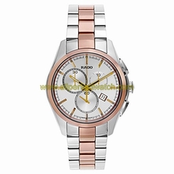 Rado Watches : R32039102 Silver Dial Stainless Steel Band Men Watch