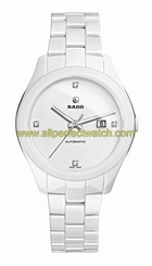 Rado Watches : R32258702 Automatic Diamonds Dial White Ceramic Women Watch