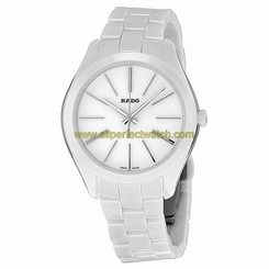 Rado Watches : R32321012 Quartz Analog White Ceramic Women Watch