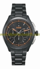 Rado Watches : R32525162 Black Dial Fixed Black Ceramic Band Men Watch