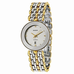Rado Watches : R48743103 Quartz Analog Date Two Tone Stainless Steel Men Watch