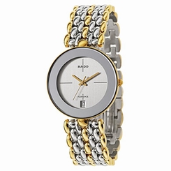 Rado Watches : R48793113 Quartz Analog Date Two Tone Stainless Steel Men Watch