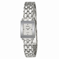 Rado Watches : R48838703 Quartz Silver Dial Stainless Steel Women Watch