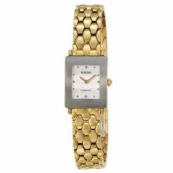 Rado Watches : R48841114 Quartz Gold Tone Stainless Steel Women Watch