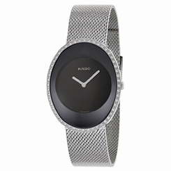 Rado Watches : R53761153 Quartz Analog Diamond Bezel Stainless Steel Mesh Women Watch