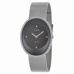 Rado Watches : R53761713 Quartz Diamond Dial Diamond Bezel Stainless Steel Women Watch