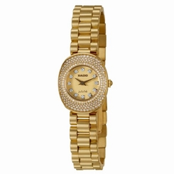 Rado Watches : R91176738 Quartz Diamonds Dial Diamonds Bezel 21mm Women Watch