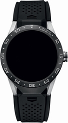 TAG Heuer Watches : SAR8A80.FT6045 Titanium Case Black Rubber Men Watch