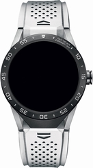 TAG Heuer Watches : SAR8A80.FT6056 Titanium Case White Rubber Men Watch