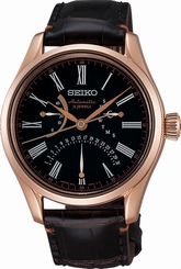 Seiko Watches : SARD012 Automatic Day Date Brown Leather Men Watch