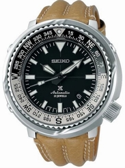 Seiko Watches : SBDC035 Automatic 23 Jewels Date Brown Leather Men Watch