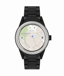 TAG Heuer Watches : SBF8A8020.80BH0933 Connected Modular 45 Smartwatch Diamond Bezel Black Ceramic Men Watch