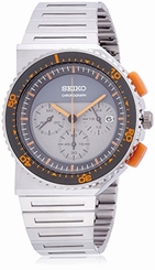 Seiko Watches : SCED023 Limited to 2500 Pieces Giugiaro Design Chrongraph Stainless Steel Men Watch
