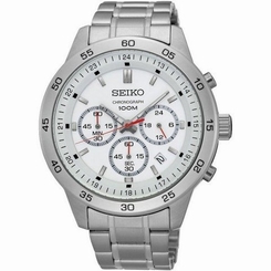 Seiko Watches : SKS515P1 Quartz Chronograph Date Stainless Steel Men Watch