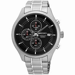 Seiko Watches : SKS539P1 Quartz Chronograph Date Stainless Steel Men Watch