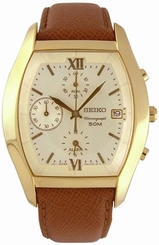 Seiko Watches : SNA734P1 Champagne Dial 100M Men's Watch