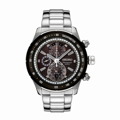 Seiko Watches : SNAC87P1 Quartz Chronograph Date Stainless Steel Men Watch