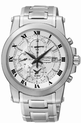 Seiko Watches : SNAF29P1 Quartz Chronograph Date Stainless Steel Men Watch