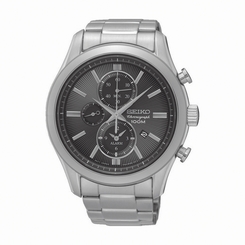 Seiko Watches : SNAF67P1 Quartz Chronograph Date Stainless Steel Men Watch