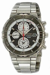 Seiko Watches : SND685P1 100M Black Dial Men's Watch