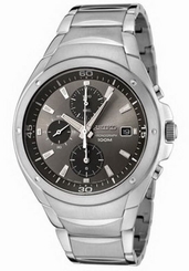 Seiko Watches : SND779P1 Quartz Chronograph Date Stainless Steel Men Watch