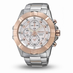 Seiko Watches : SNDD76P1 Quartz Chronograph Date Stainless Steel Men Watch