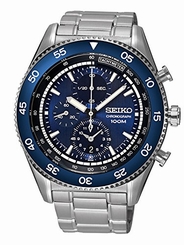 Seiko Watches : SNDG55P1 Quartz Chronograph Date Stainless Steel Men Watch