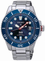 Seiko Watches : SNE435P1 Solar Diver Date Stainless Steel Men Watch