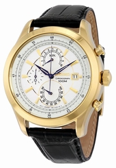 Seiko Watches : SPC168P1 Quartz Chronograph Date Brown Leather Men Watch